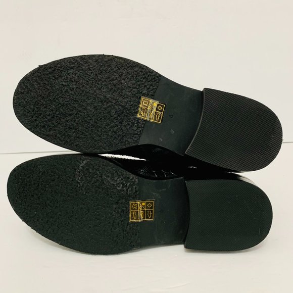 JEFFREY CAMPBELL LEATHER SNAKESKIN EMBOSSED ANKLE BOOTIE BOOTS NWOT - Picture 5 of 11